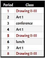 2021 schedule